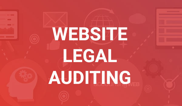 Website legal auditing